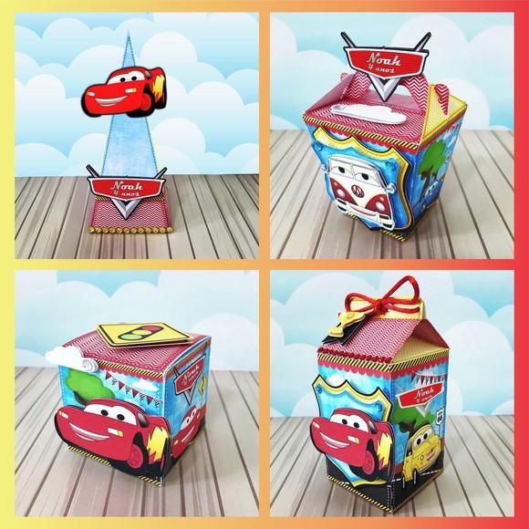 Kit Lembrancinhas Aniversario Infantil Carros-20 Itens