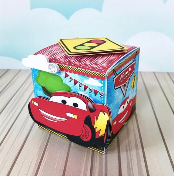 Kit Lembrancinhas Aniversario Infantil Carros-45 Itens