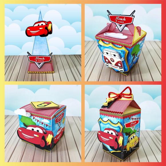 Kit Lembrancinhas Aniversario Infantil Carros-40 Itens