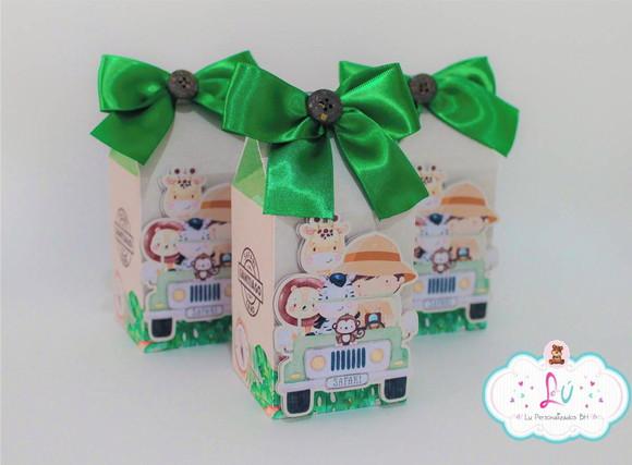 Lembrancinhas Personalizadas Safari Aquarelado 4 (30 Itens)