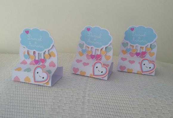 Porta Chocolate Chuva de Amor