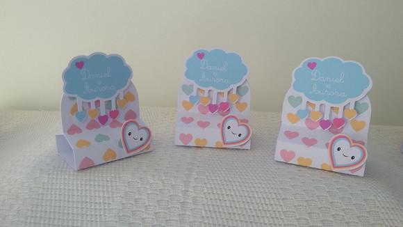 Porta Chocolate Chuva de Amor