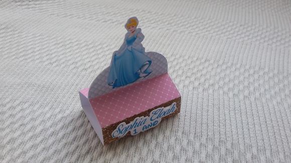 Porta Chocolate Cinderela