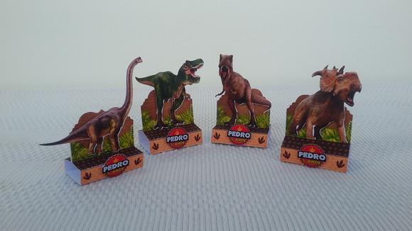 Porta chocolate Dinossauros