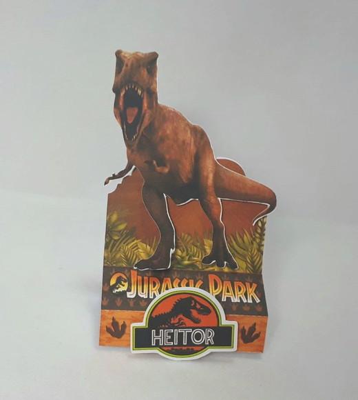 Porta Chocolate Dinossauros Jurassic Park