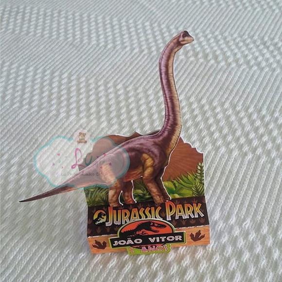 Porta Chocolate Dinossauros Jurassic Park