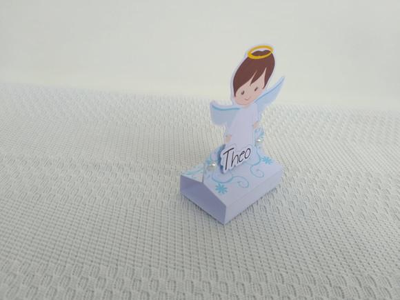 Porta Chocolate Duplo Anjinho Menino
