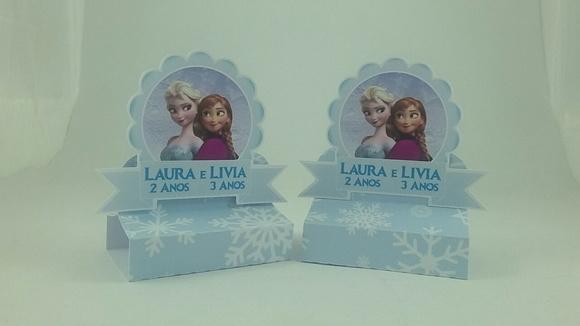 Porta Chocolate Duplo Frozen