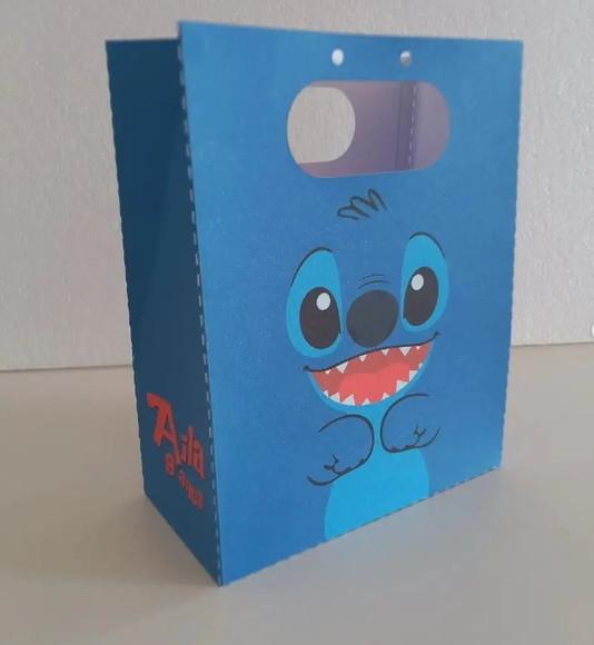 Sacolinha Lembrancinha Personalizada Stitch