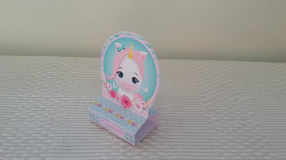 Porta Chocolate Unicórnio Baby
