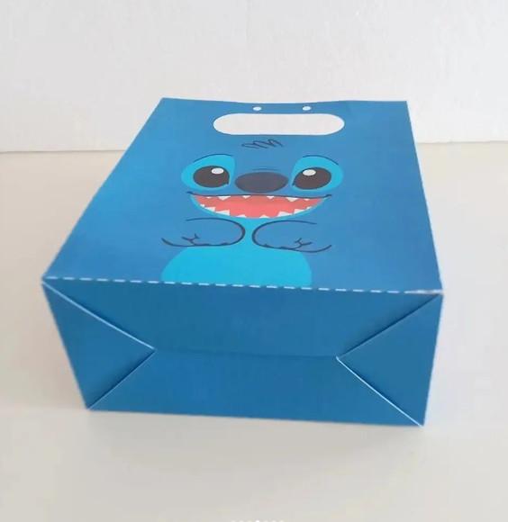 Sacolinha Lembrancinha Personalizada Stitch