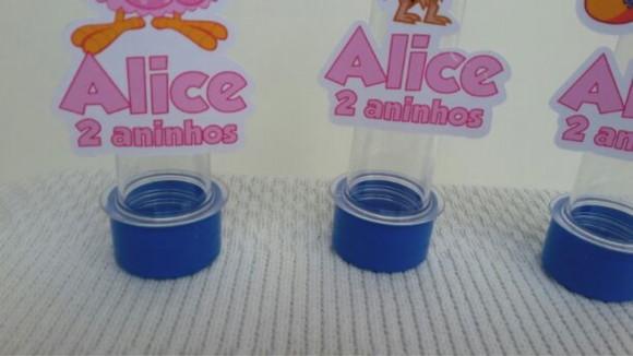 Tags para Tubetes Galinha Pintadinha - 50 Unid.