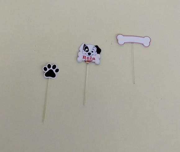Topper para Doces 101 Dálmatas- 50 Unidades