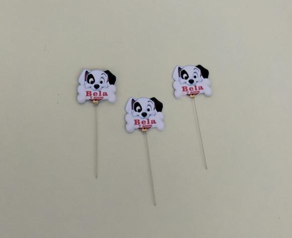 Topper para Doces 101 Dálmatas- 50 Unidades