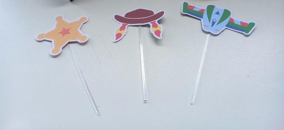 Topper's para Doces Toy Story- 50 Unidades