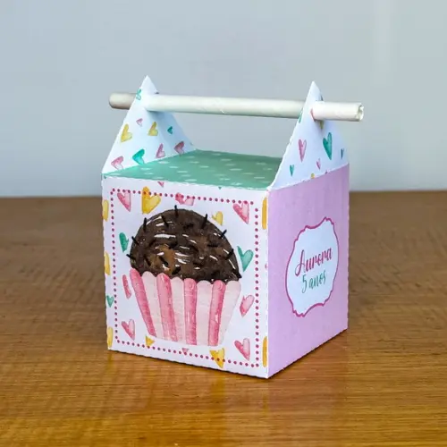 50 Itens Kit de Caixinhas Personalizadas Doces 2 Festas