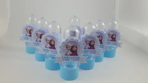 Apliques para Tubetes ( Pequenos ) Frozen- 50 Unidades