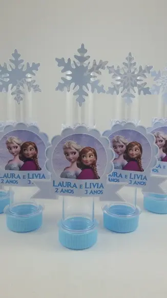 Apliques para Tubetes Frozen- 50