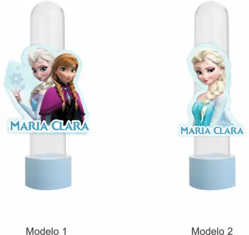 Apliques para Tubetes Frozen -50 Unidades