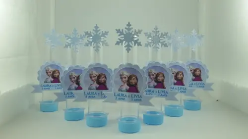 Apliques para Tubetes Frozen- 50