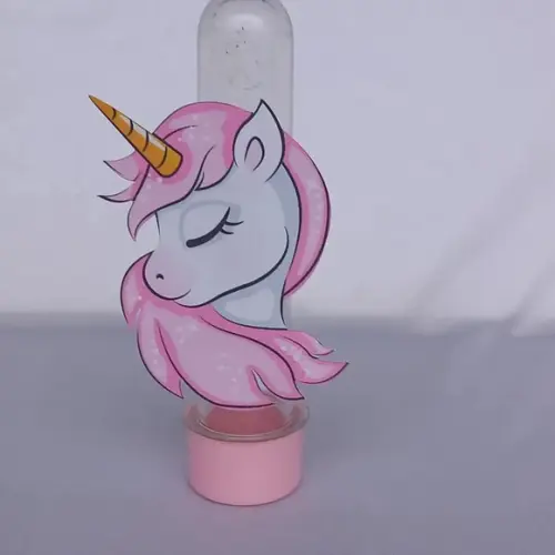 Apliques para Tubetes Unicornio- 50 Unidades