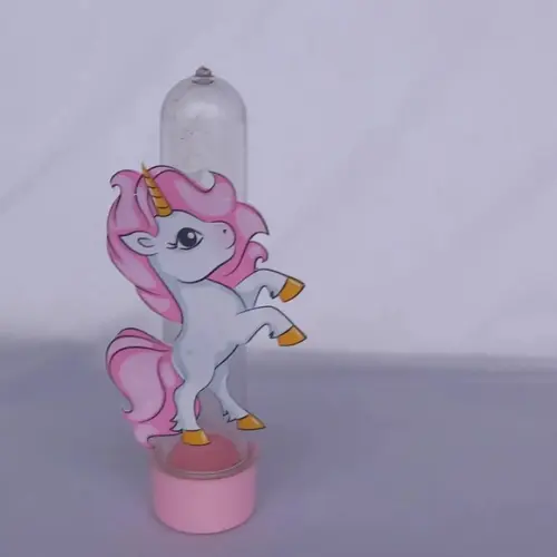 Apliques para Tubetes Unicornio- 50 Unidades