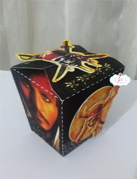 Caixa sushi Piratas do Caribe