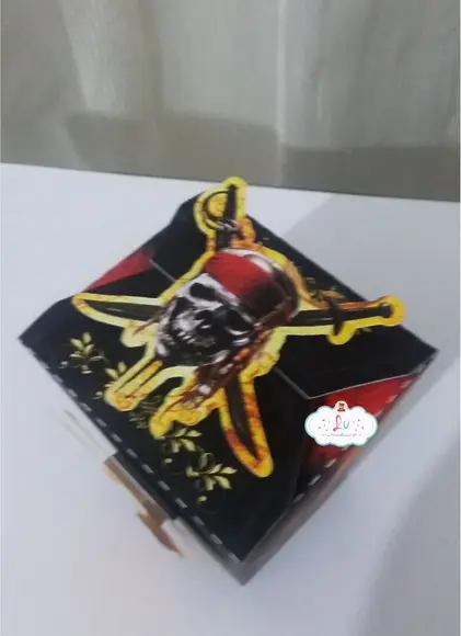 Caixa sushi Piratas do Caribe