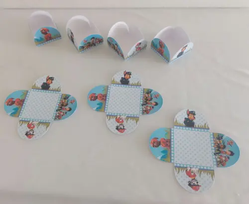 Forminhas p/ Doces Patrulha Canina Menino 50 Unidades