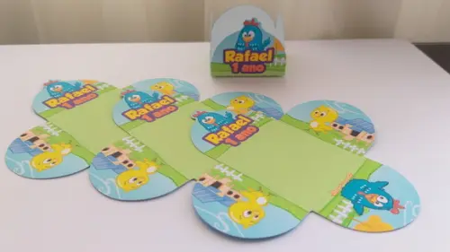 Forminhas p/ Doces Personalizadas Galinha Pintadinha 50 Unid