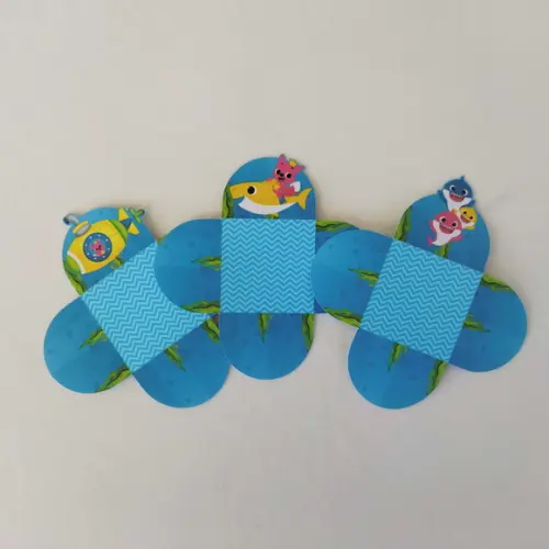 Forminhas para Doces Baby Shark 50 Unidades