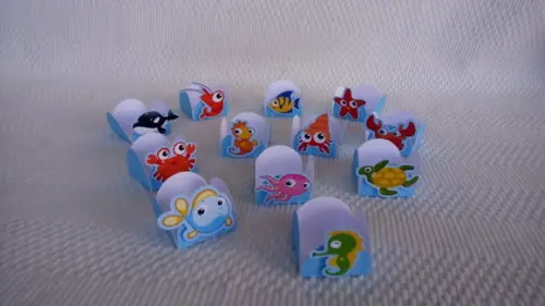 Forminhas Pára Doces Fundo do Mar 3d 50 Unidades