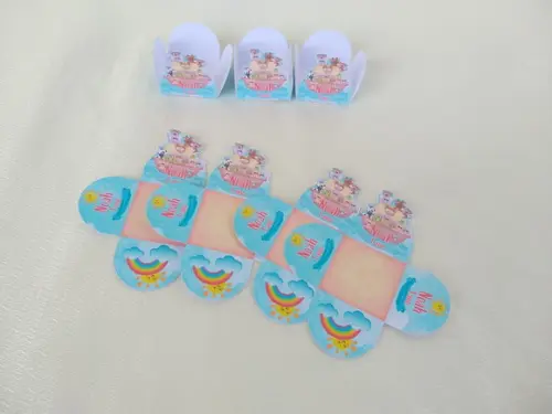 Forminhas para Doces Personalizadas Arca de Noé 50 Unidades