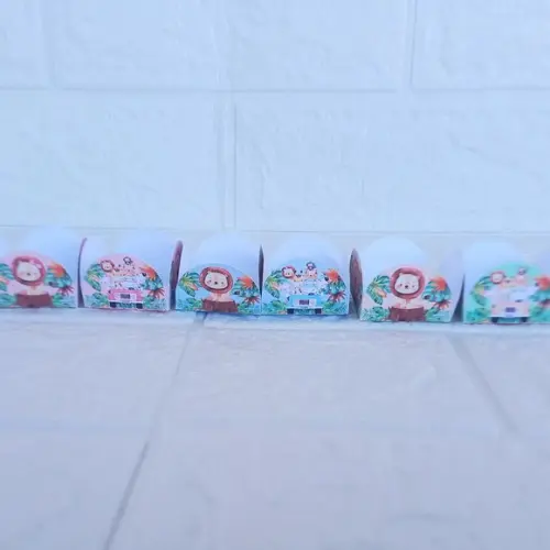 Forminhas para Doces Safari Baby 3- 50 Unidades