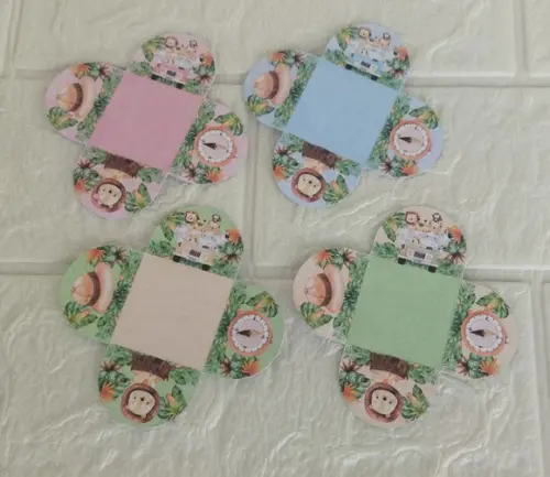 Forminhas para Doces Safari Baby 3- 50 Unidades