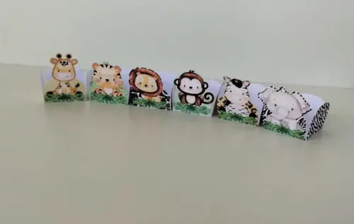 Forminhas para Doces Safari Baby 50 Unidades