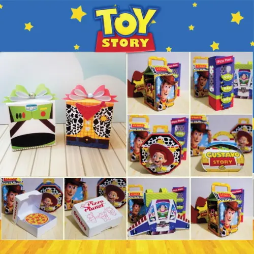 Kit Festa 15 Lembrancinhas Personalizadas Toy Story Luxo