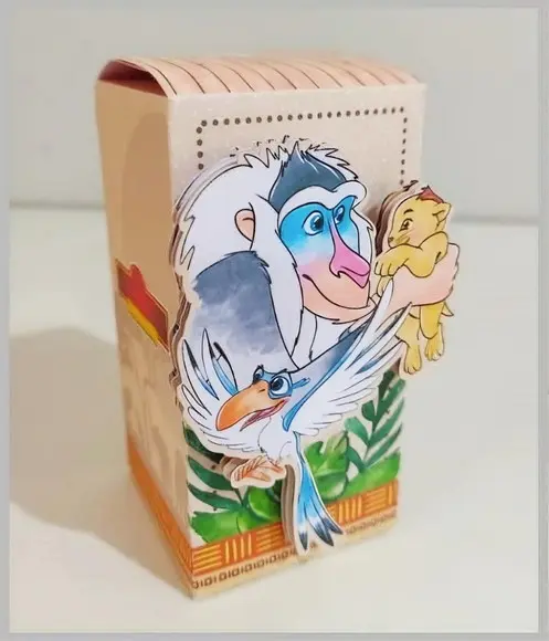 Kit Festa 30 Lembrancinhas Personalizadas Rei Leão 3d
