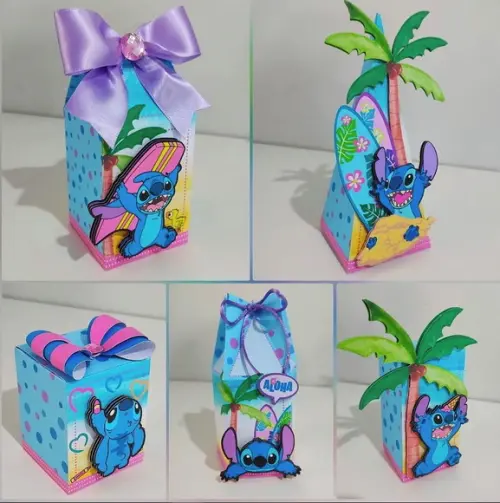 Kit Festa 30 Lembrancinhas Personalizadas Stitch 2