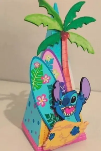 Kit Festa 30 Lembrancinhas Personalizadas Stitch 2