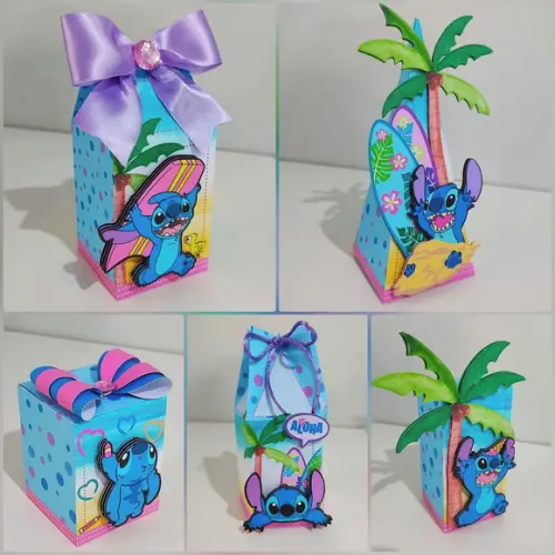 Kit Festa 35 Lembrancinhas Personalizadas Stitch 2
