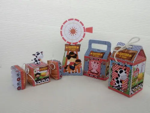 Kit Festa Fazendinha Menino 1 - 30 Peças