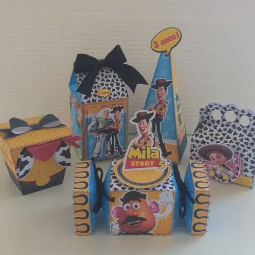 Kit Festa Infantil Caixinhas Toy Story 15 Itens