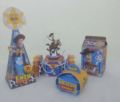 Kit Festa Infantil Caixinhas Toy Story 15 Itens