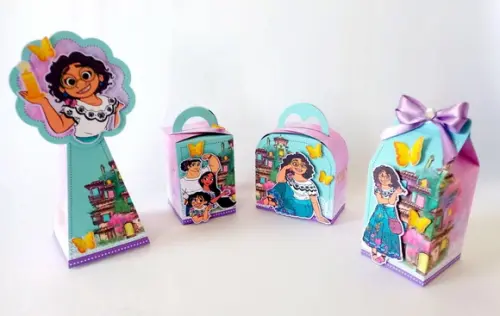 Kit Festa Lembrancinhas Personalizadas Encanto-25 Itens