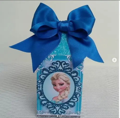 Kit Festa Lembrancinhas Personalizadas Frozen 3d