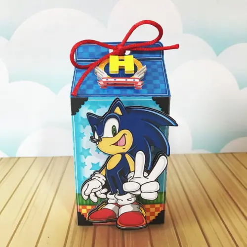 Kit Festa Lembrancinhas Personalizadas Sonic-20 Itens