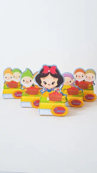 Kit Festa Personalizada Branca de Neve Baby- 20 Itens