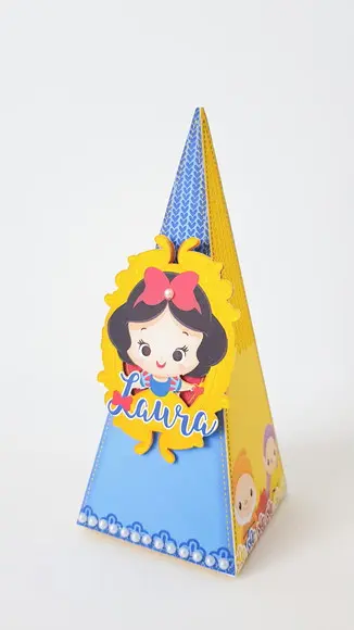 Kit Festa Personalizada Branca de Neve Baby- 15 Itens