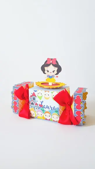 Kit Festa Personalizada Branca de Neve Baby- 20 Itens
